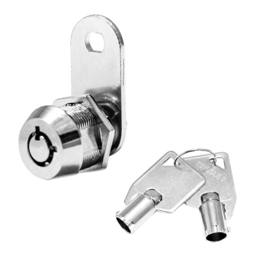 Doppy Toolbox Lock, Tubular Cam Lock Cabinet Locks with 2 Keys Toolbox Locks  Replacement Lock for File Cabinet Storage Door on Camper, Zinc Alloy (Style  1) - Yahoo Shopping