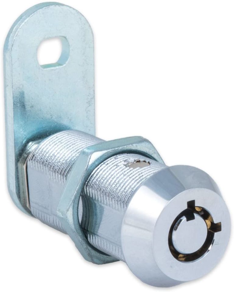 Kingsley Tubular Cam Lock With 1-1/2″ Cylinder–Chrome Finish, Keyed Alike